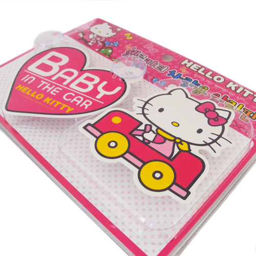 �͸���Hello Kitty_Hello Kitty-���Χl�L-BABY IN CAR