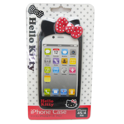 �͸���Hello Kitty_Hello Kitty-iP 4S �y����-�©��I�I����