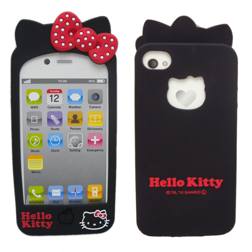 �͸���Hello Kitty_Hello Kitty-iP 4S �y����-�©��I�I����